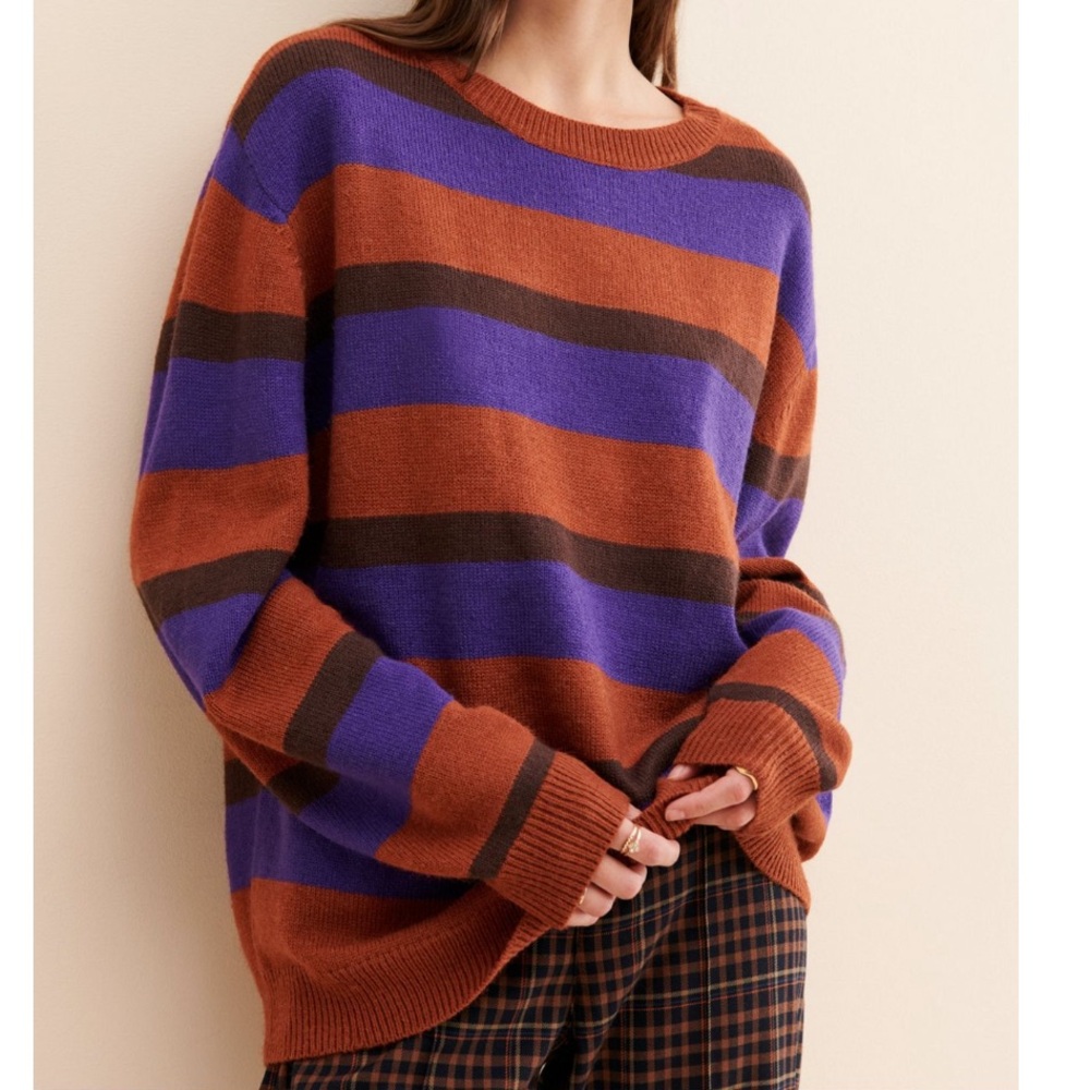 Daydreamer Sahara Stripe Sweater, worn once